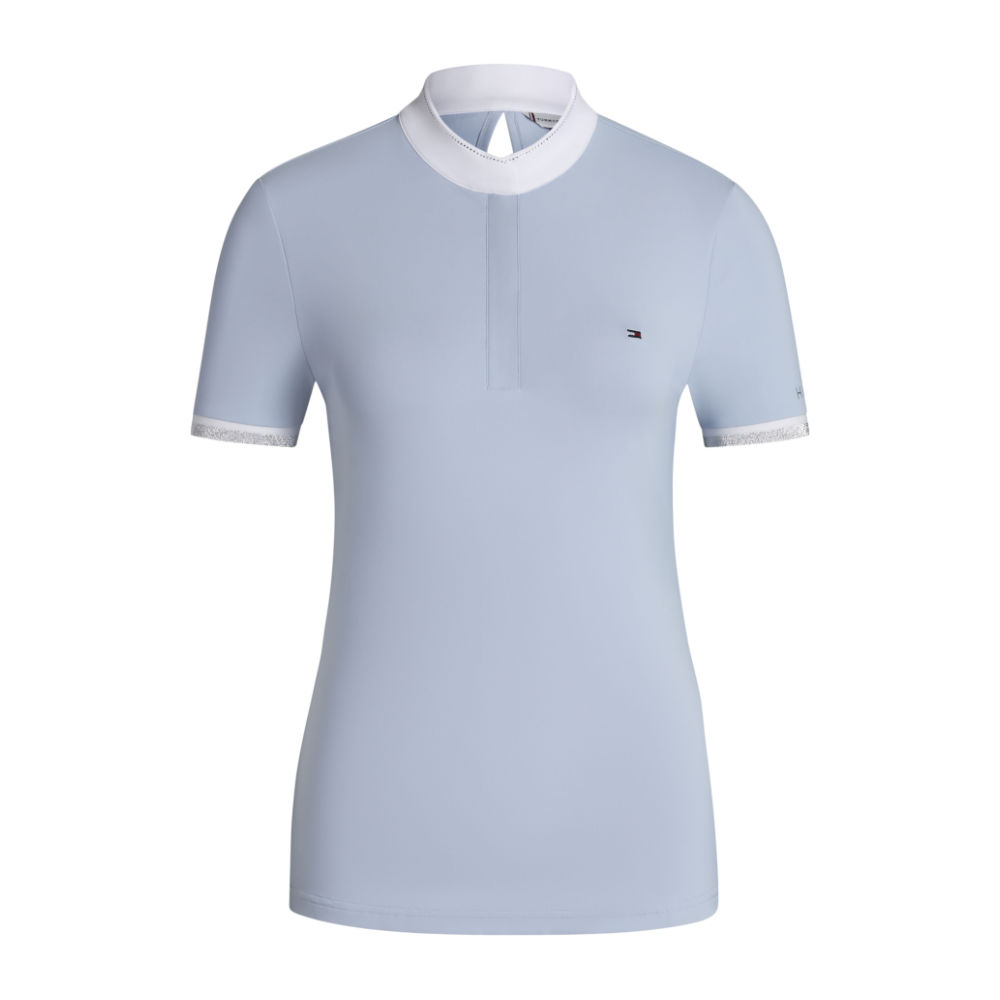 Tommy Hilfiger Equestrian Linsay Turniershirt Damen - sweet blue, Größe M