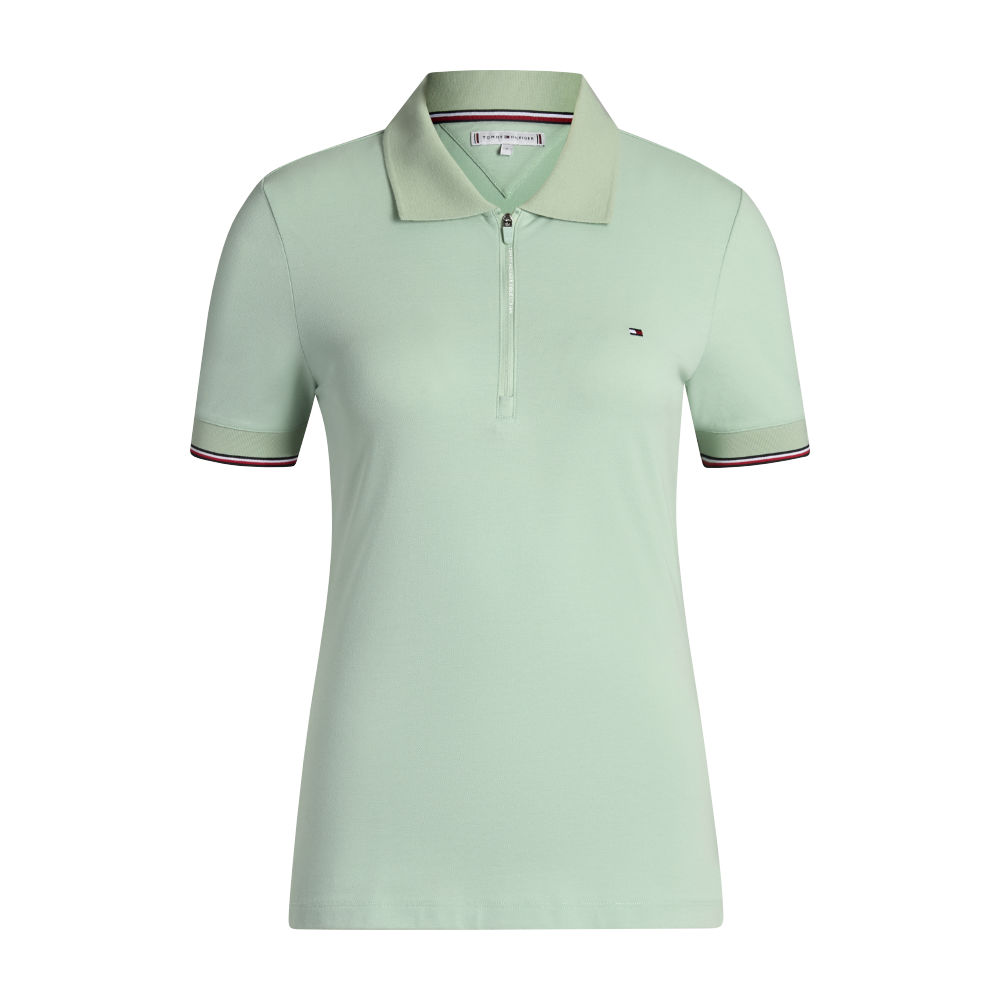 Tommy Hilfiger Equestrian Anaheim Poloshirt Damen - belair mint, Größe XL
