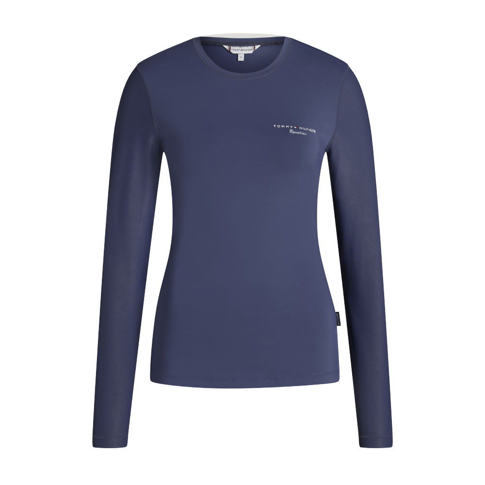 Tommy Hilfiger Equestrian Adel Sunguard Langarmshirt Damen
