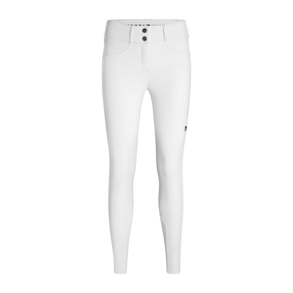 Tommy Hilfiger Equestrian Lea Knee Grip Reithose Damen - optic white, Größe S