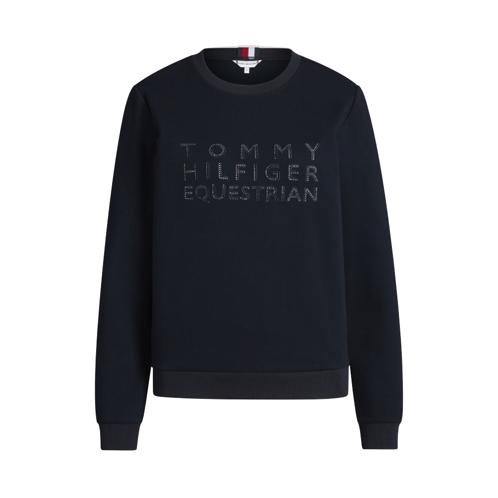 Tommy Hilfiger Equestrian Belair Rhinestone Sweatshirt Damen