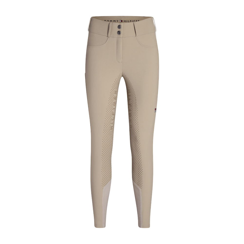 Tommy Hilfiger Equestrian Lea Full Grip Hose Damen - beige, Größe XS