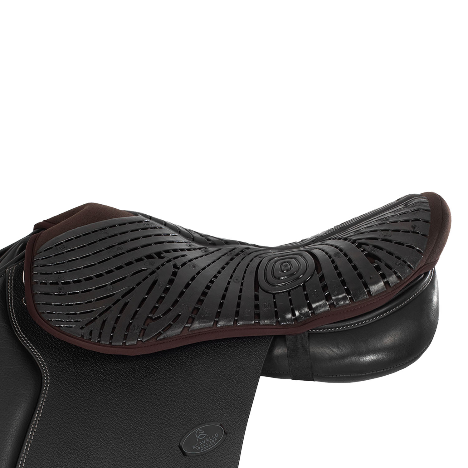 Acavallo Sattelsitzkissen Jump Gel Out 10 mm - braun, Größe L