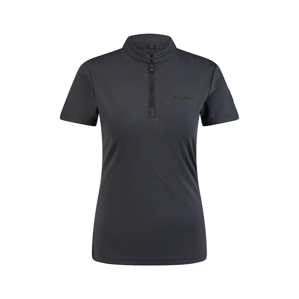 Pikeur FS26 Funktionsshirt Zip Selection Damen - black, Größe 38