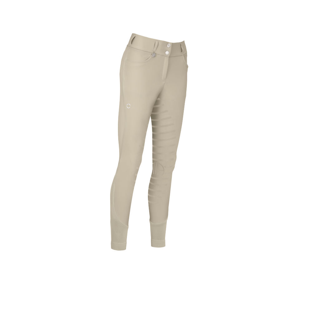 Pikeur FS26 Romy II SD Vollbesatz Reithose Athleisure Damen - pearl gray, Größe 36