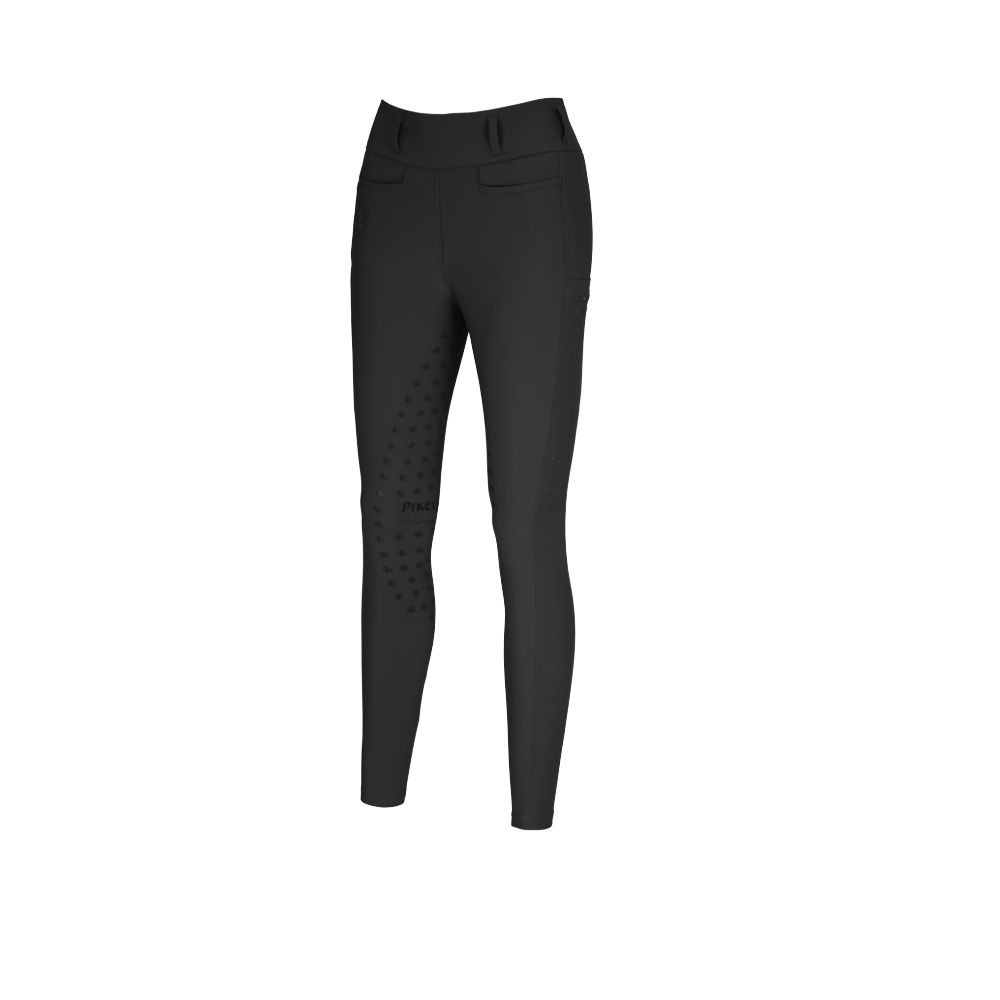 Pikeur FS26 Linnett SD Summer Vollbesatz Reithose Athleisure Damen - black, Größe 42