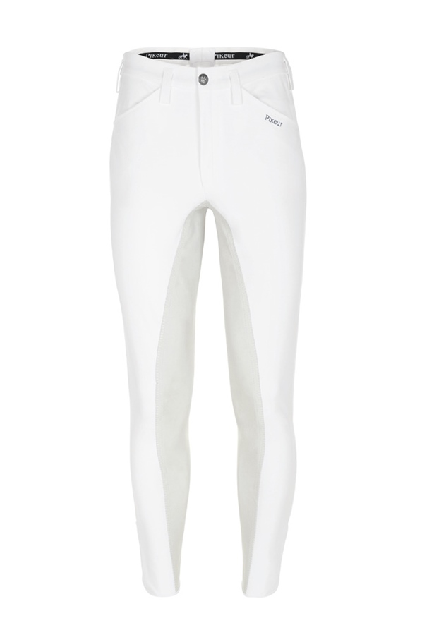 Pikeur Rossini McCrown Ganzbesatzhose Herren - weiß, Größe 46