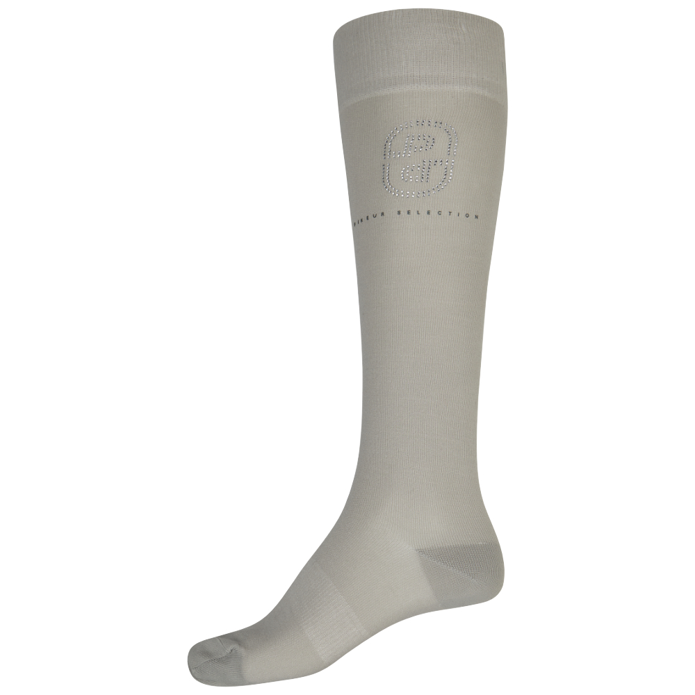 Pikeur FS26 Kniestrümpfe Selection Damen - pearl gray, Größe 41-43