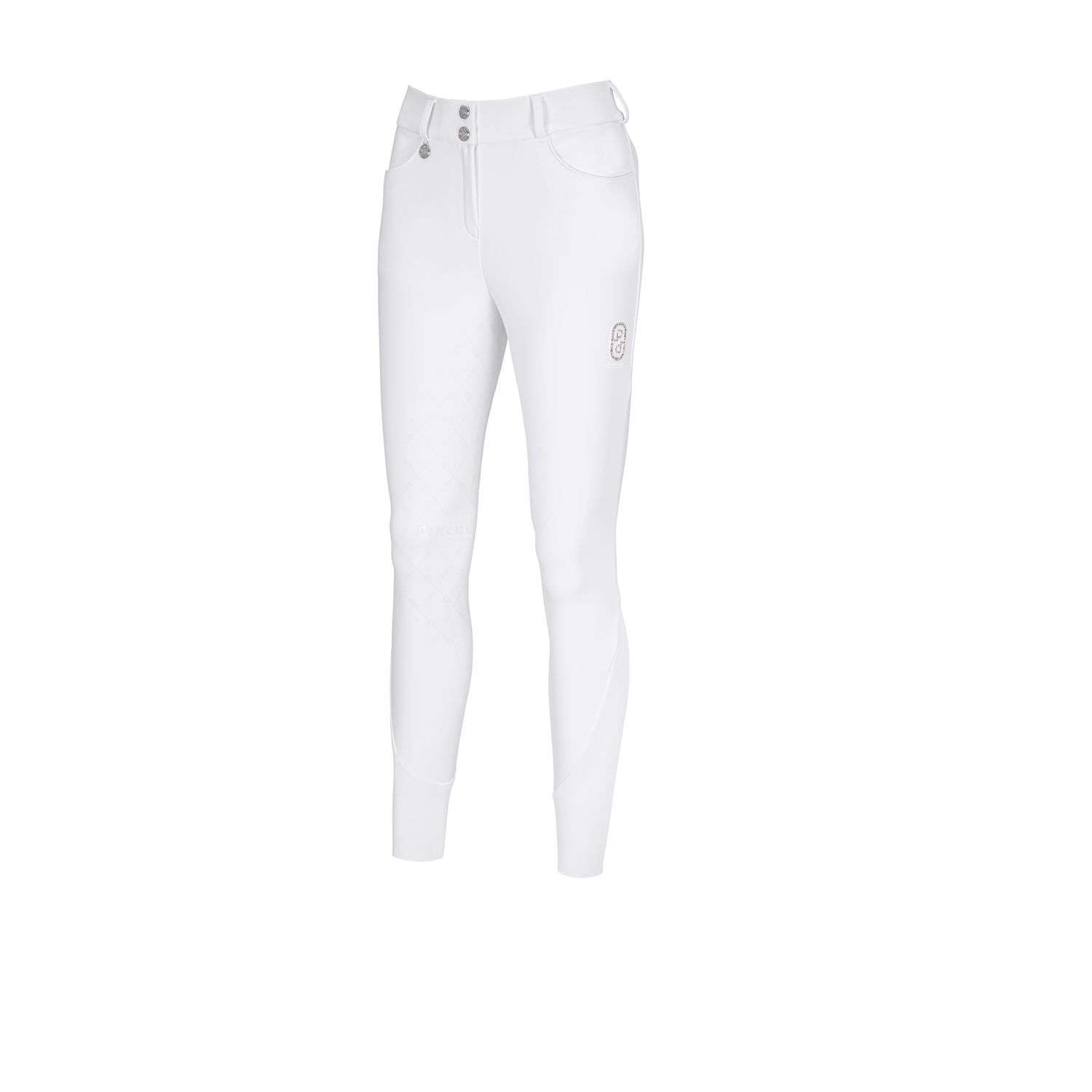 Pikeur FS26 Ceelina SD Vollbesatz Reithose Selection Damen - white, Größe 38