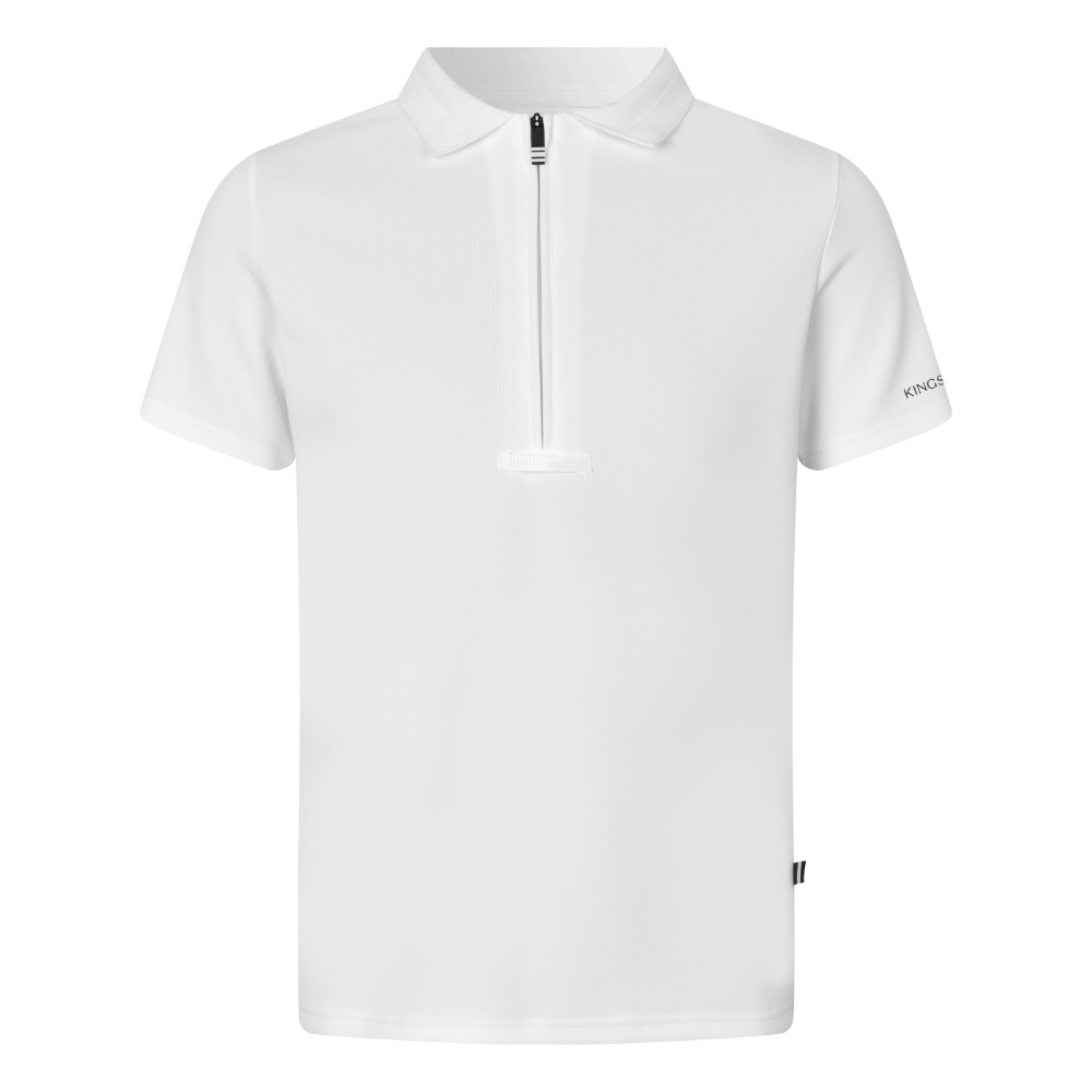 Kingsland KLNate kurzarm Turniershirt Herren - white bright, Größe L