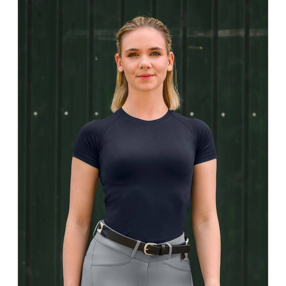 ELT Siena 3D-Strick Funktionsshirt Damen - tiefblau, Größe L/XL