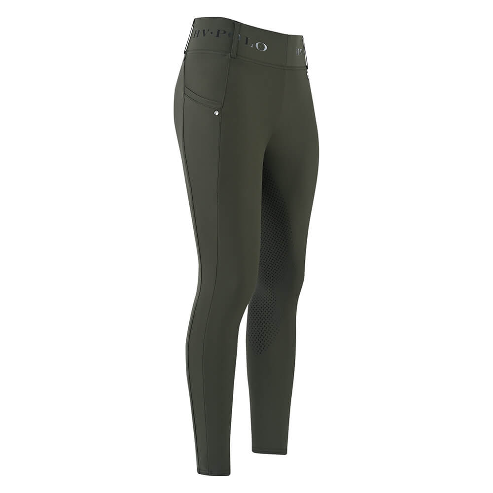 HV Polo HVPFavourite Vollgrip Reitleggings Damen - forest green, Größe 36