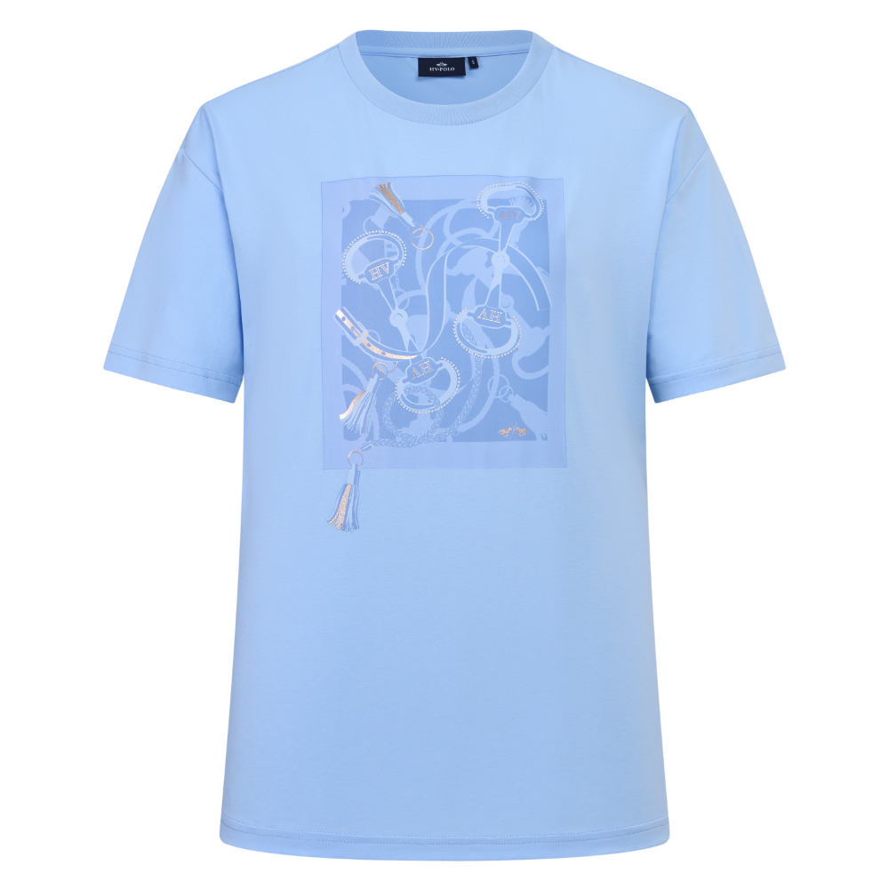 HV Polo T-shirt HVPJenny Damen - powder blue, Größe L