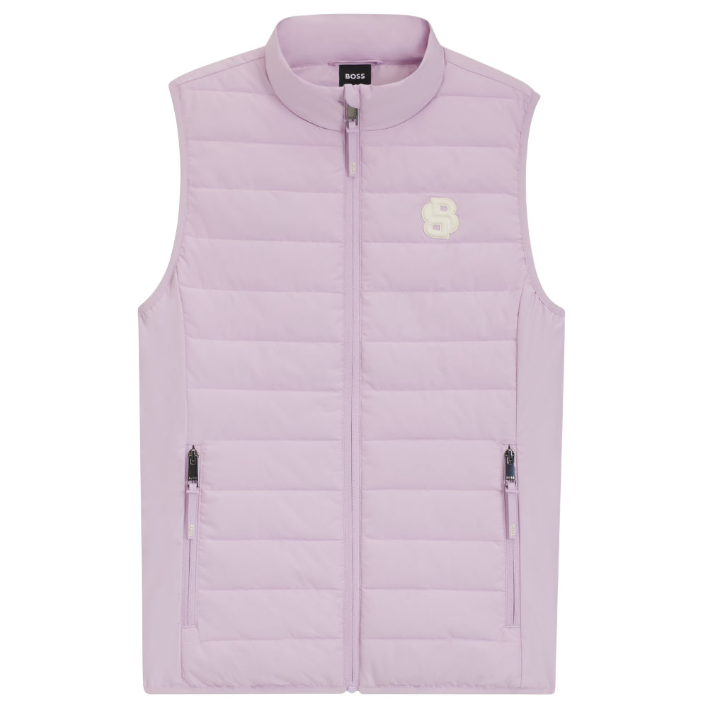 BOSS Equestrian Livian Puffer Weste Damen - orchid, Größe L