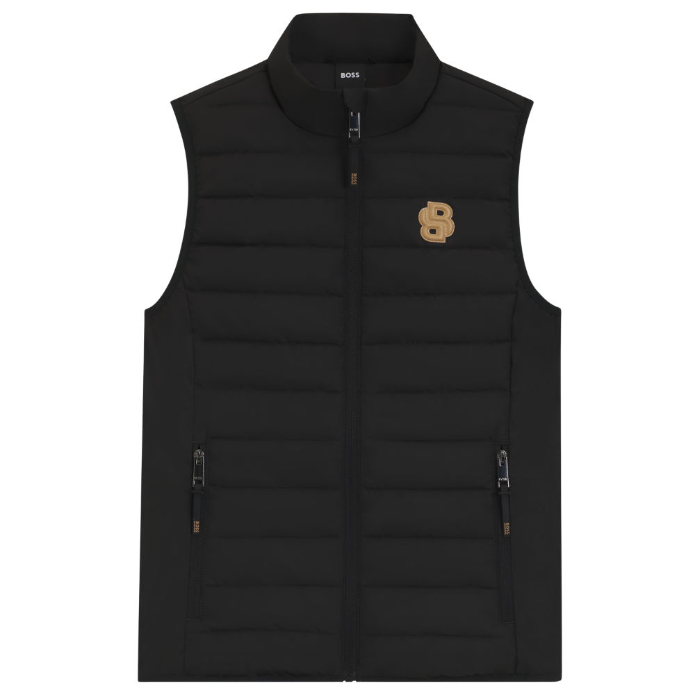 BOSS Equestrian Livian Puffer Weste Damen - black, Größe XS