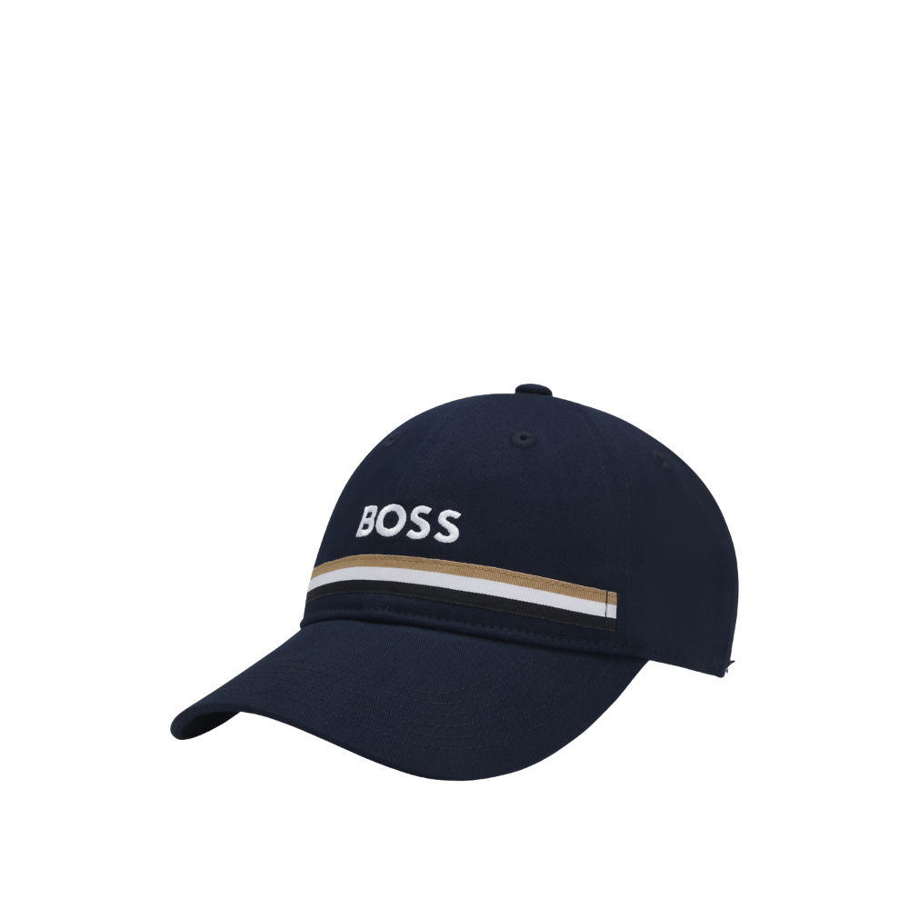 BOSS Equestrian Cap cape - sky captain, Größe 55
