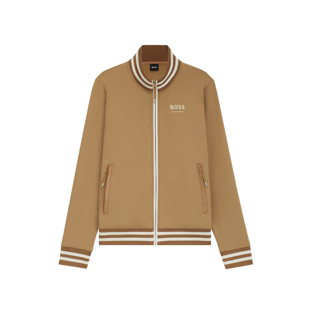 BOSS Equestrian Ava Functional Cardigan Damen - camel, Größe M