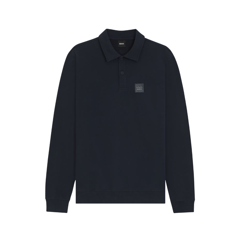 BOSS Equestrian Luis Polo Sweater Herren - sky captain, Größe XS