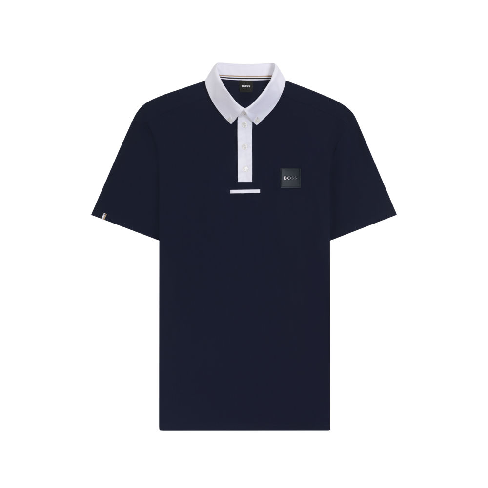 BOSS Equestrian Marty Turniershirt Honey Comb Herren