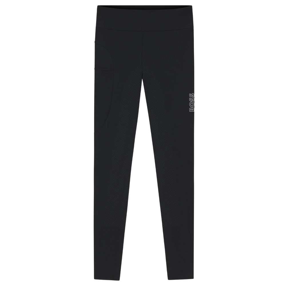 BOSS Equestrian Harriett High Waist Vollbesatz Legging Damen - black, Größe L