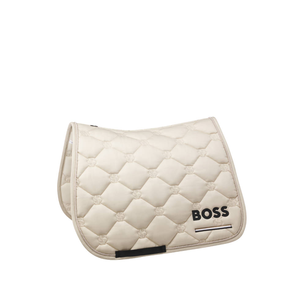 BOSS Equestrian Cambridge Dressurschabracke Tape - dark pumice