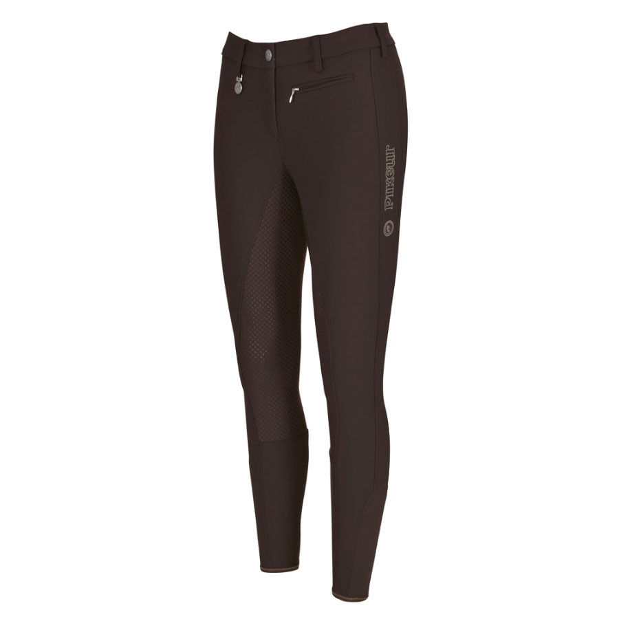 Pikeur Lucinda GR Vollgrip Reithose Damen - brokatbraun, Größe 44