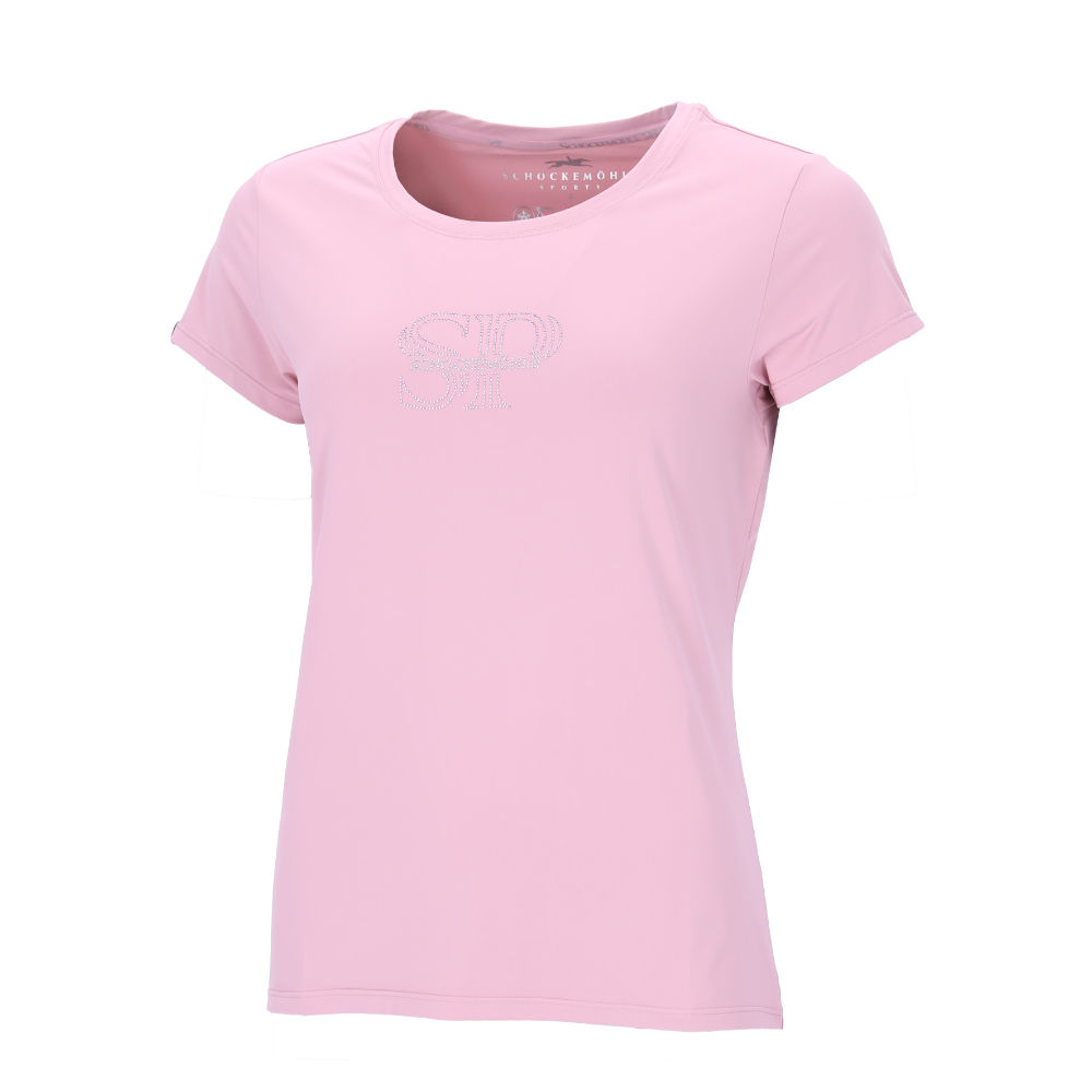 Schockemöhle SPNola T-Shirt Damen - powder pink, Größe XL