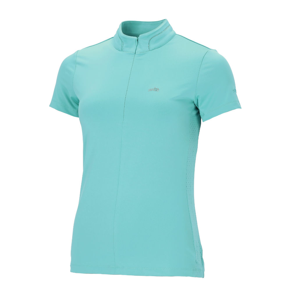 Schockemöhle SPPoppy Trainingsshirt Damen - dusty petrol, Größe S