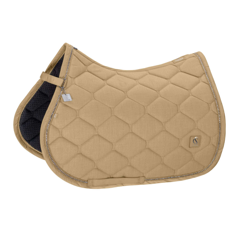 Eskadron Classic Sports 26 Bouclé Crystal Schabracke - sierra, Größe Warmblut Vielseitigkeit