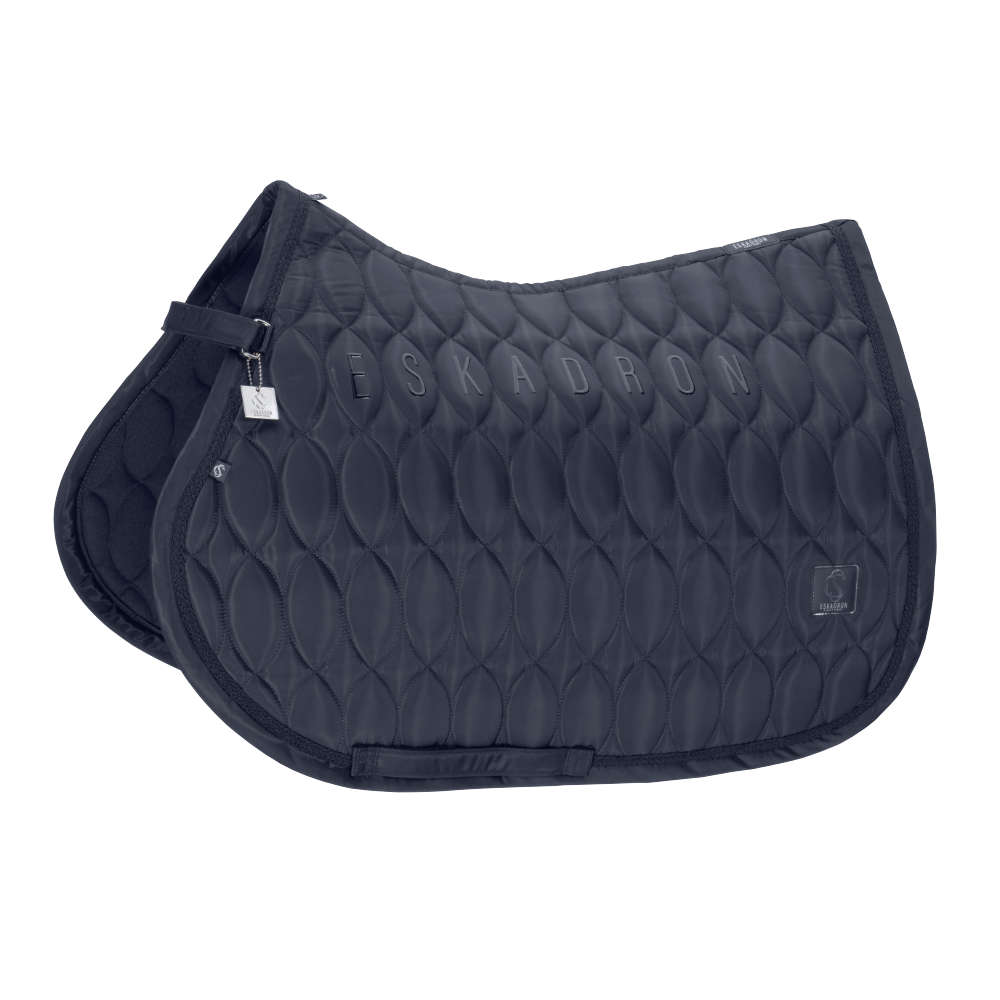 Eskadron Classic Sports 26 Highgloss Emblem Schabracke - navy, Größe Warmblut Dressur