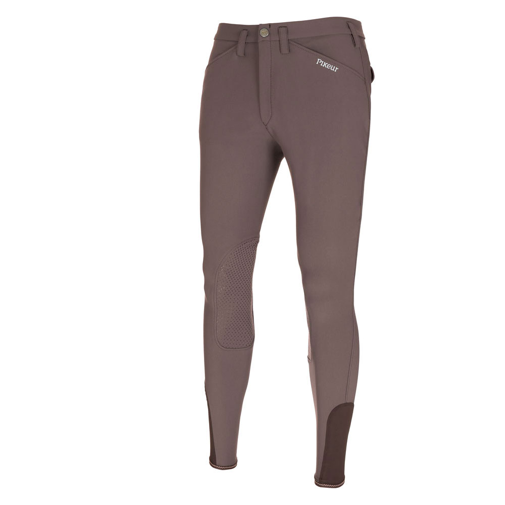 Pikeur Rodrigo Grip II Kniebesatzhose Herren - trüffel, Größe 90