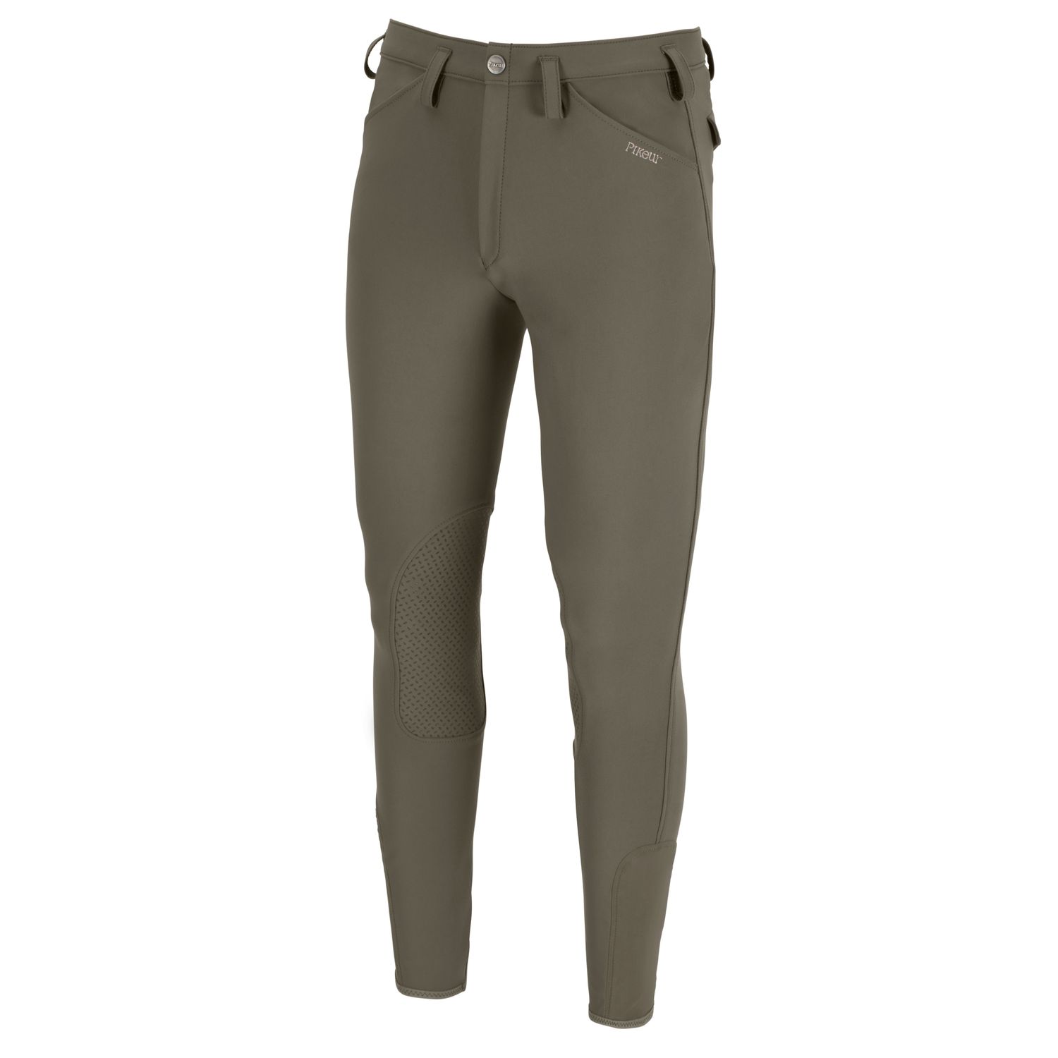 Pikeur Rodrigo Grip II Kniebesatzhose Herren - mud, Größe 44