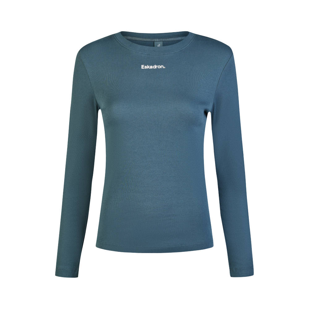 Eskadron Classic Sports 26 Rib Longsleeve Shirt Damen - ocean, Größe L