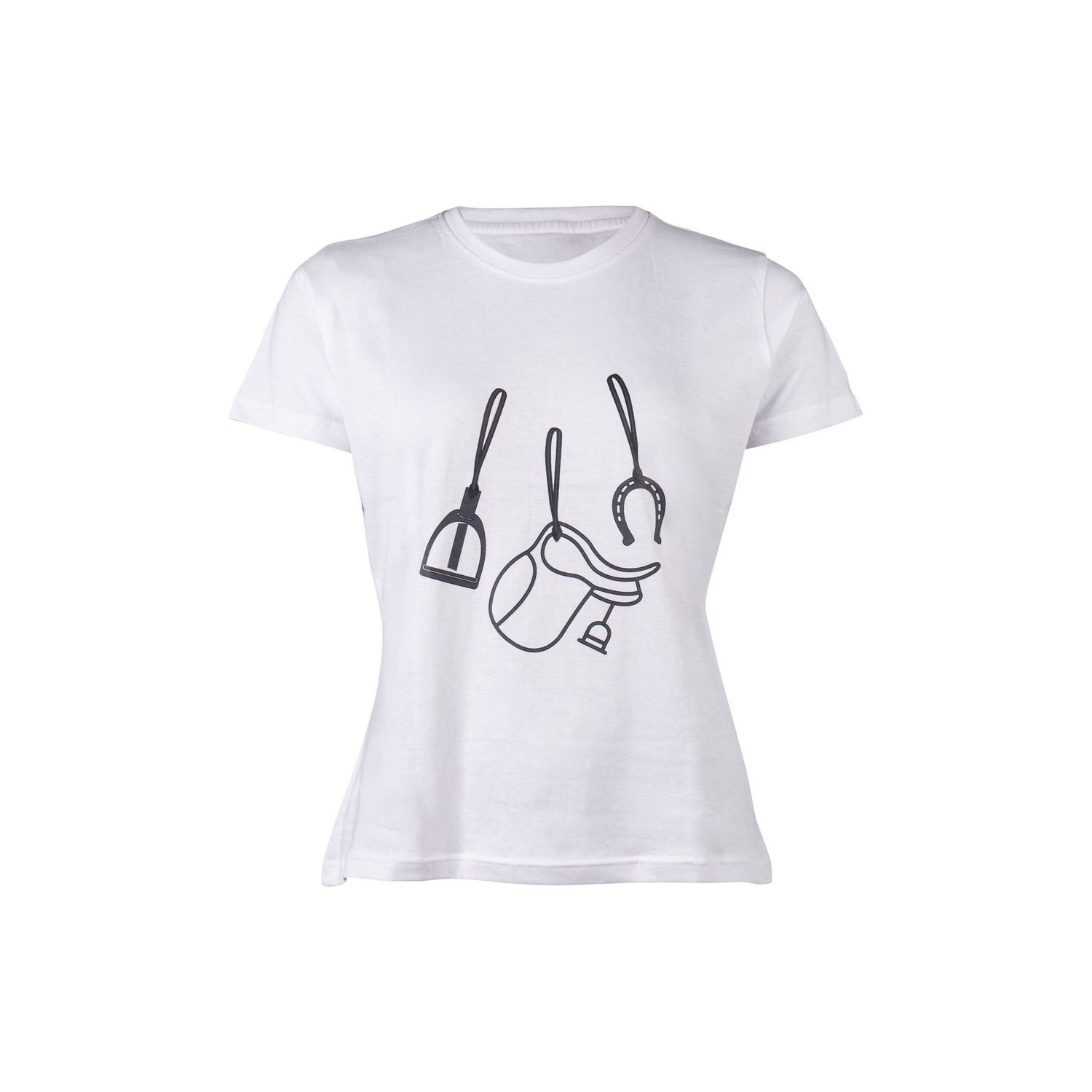 HKM T-Shirt Elements - weiß, Größe M