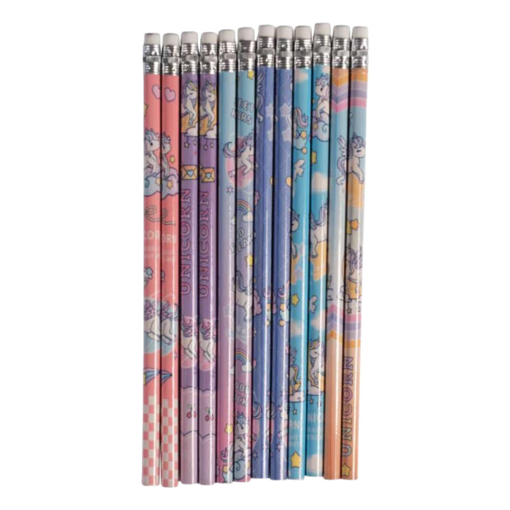 HKM Stifteset Unicorn - bunt