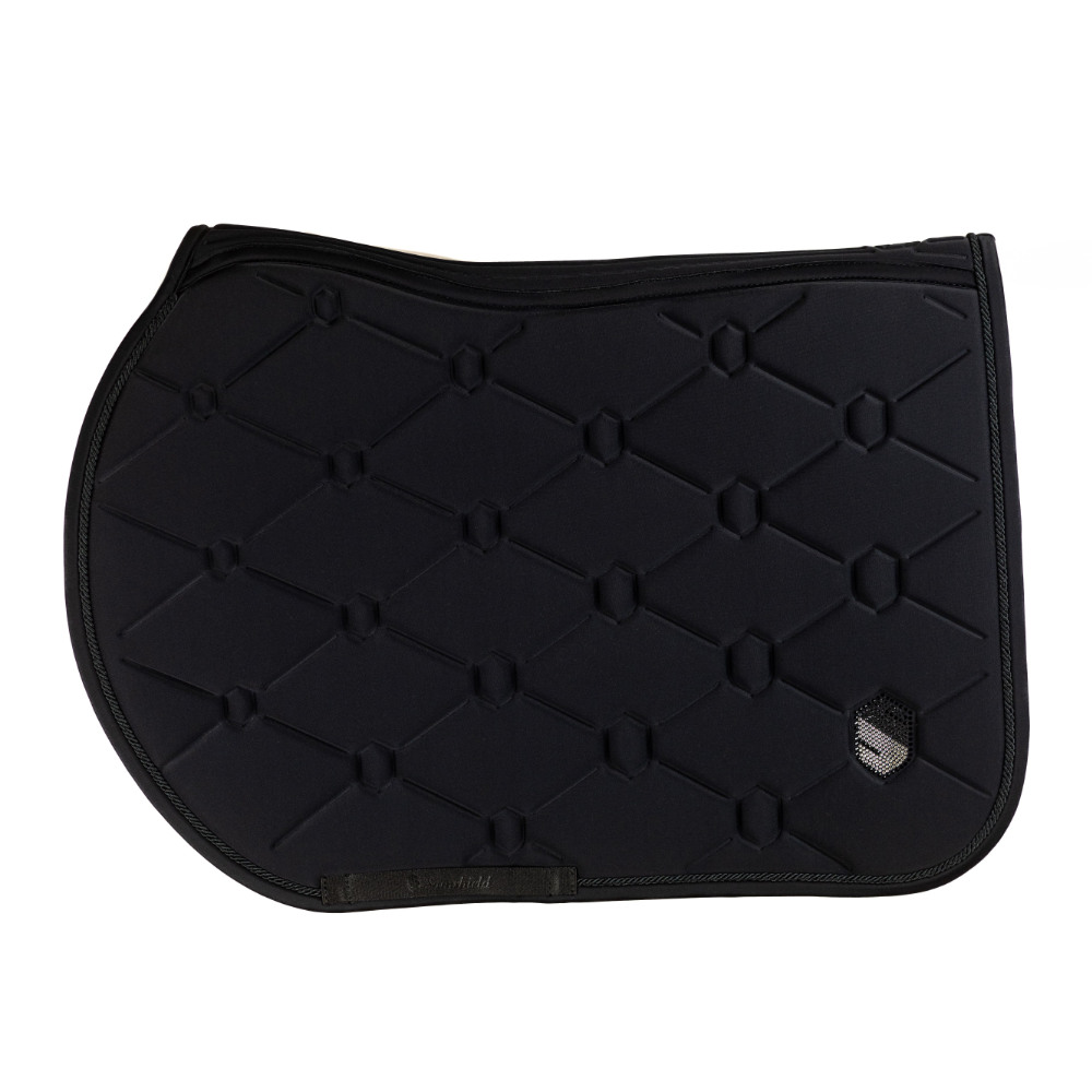 Samshield Unisex Noir Satteldecke Für Pferde Spineshield Jump Swarovski - Image 2