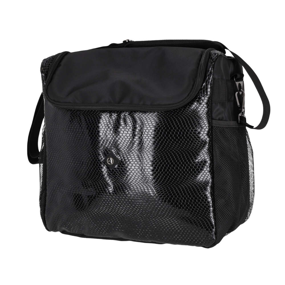 QHP Putztasche Croco - black