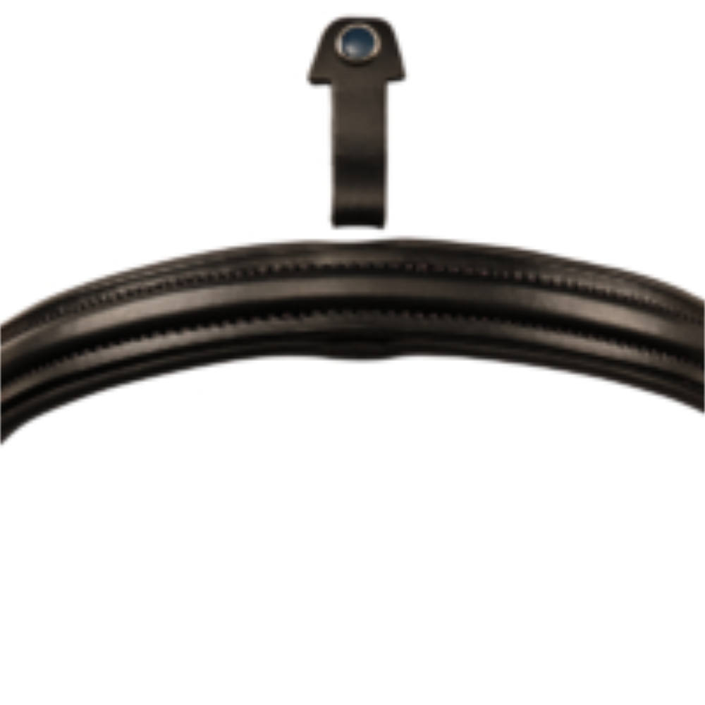 Stübben Kombiniertes Reithalfter - black/black, Größe Warmblut Extra