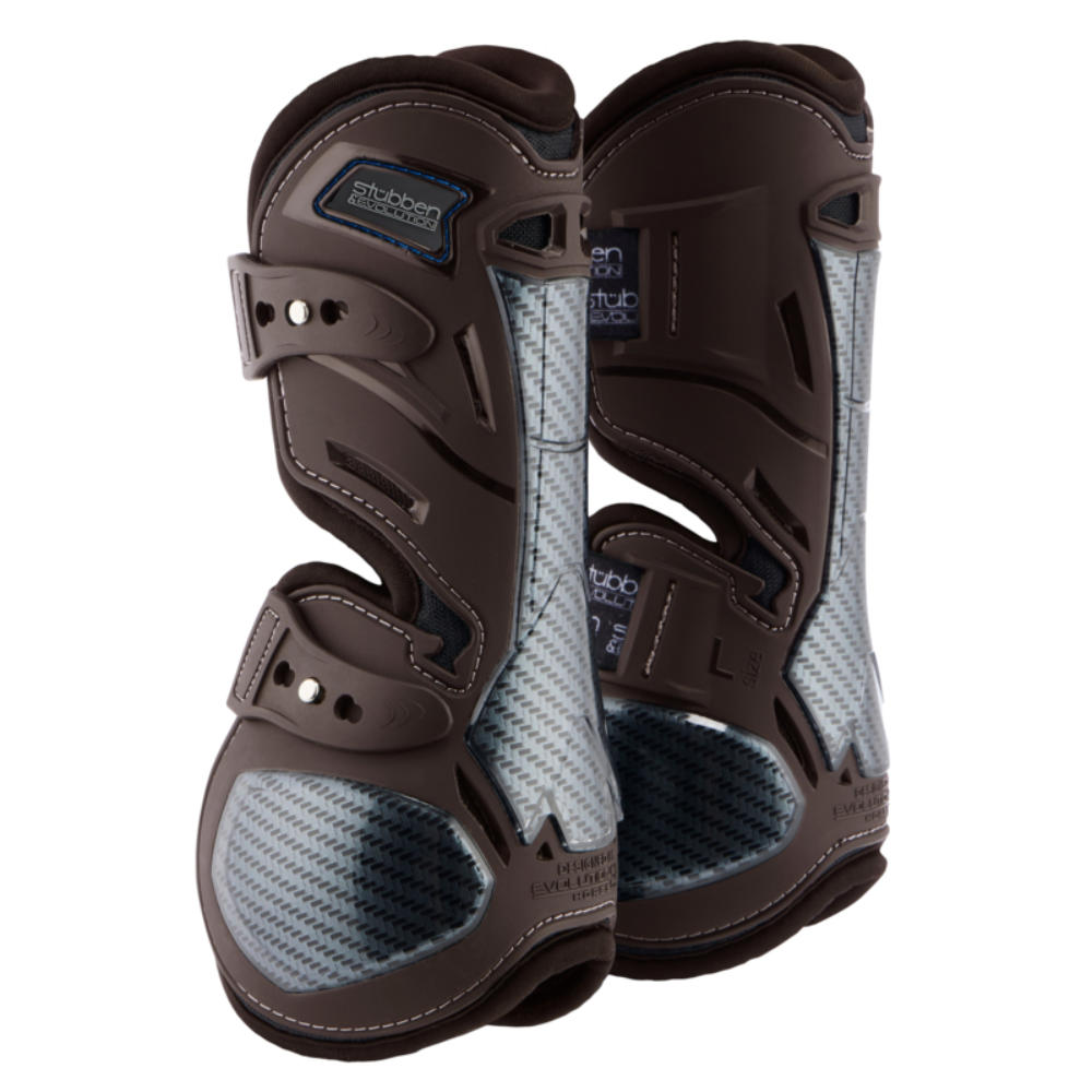 Stübben Hybrid Carbon Springgamaschen - brown, Größe S