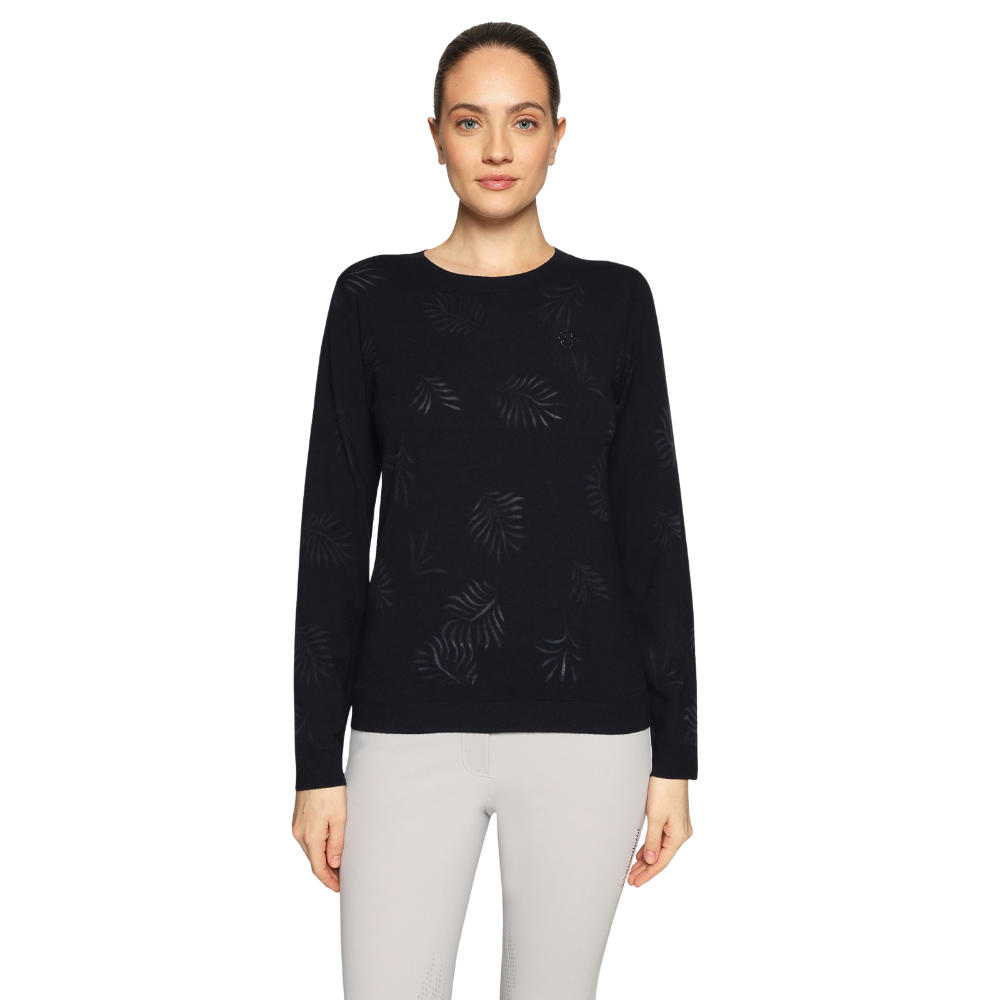 Samshield SS26 Phoebe Crystal Ferna Strickpullover Damen - navy, Größe S