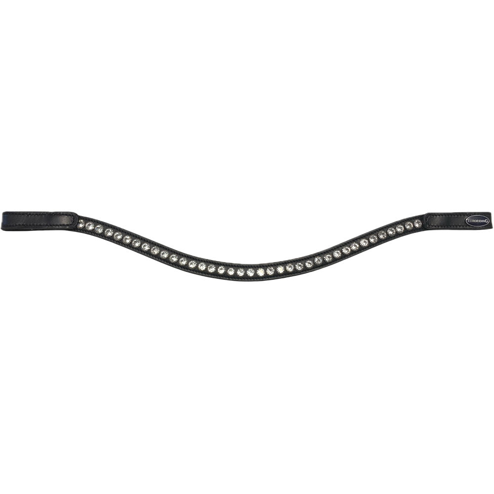 Euroriding Stirnband ColorFlash Quick Change System - schwarz/weiss, Größe Full