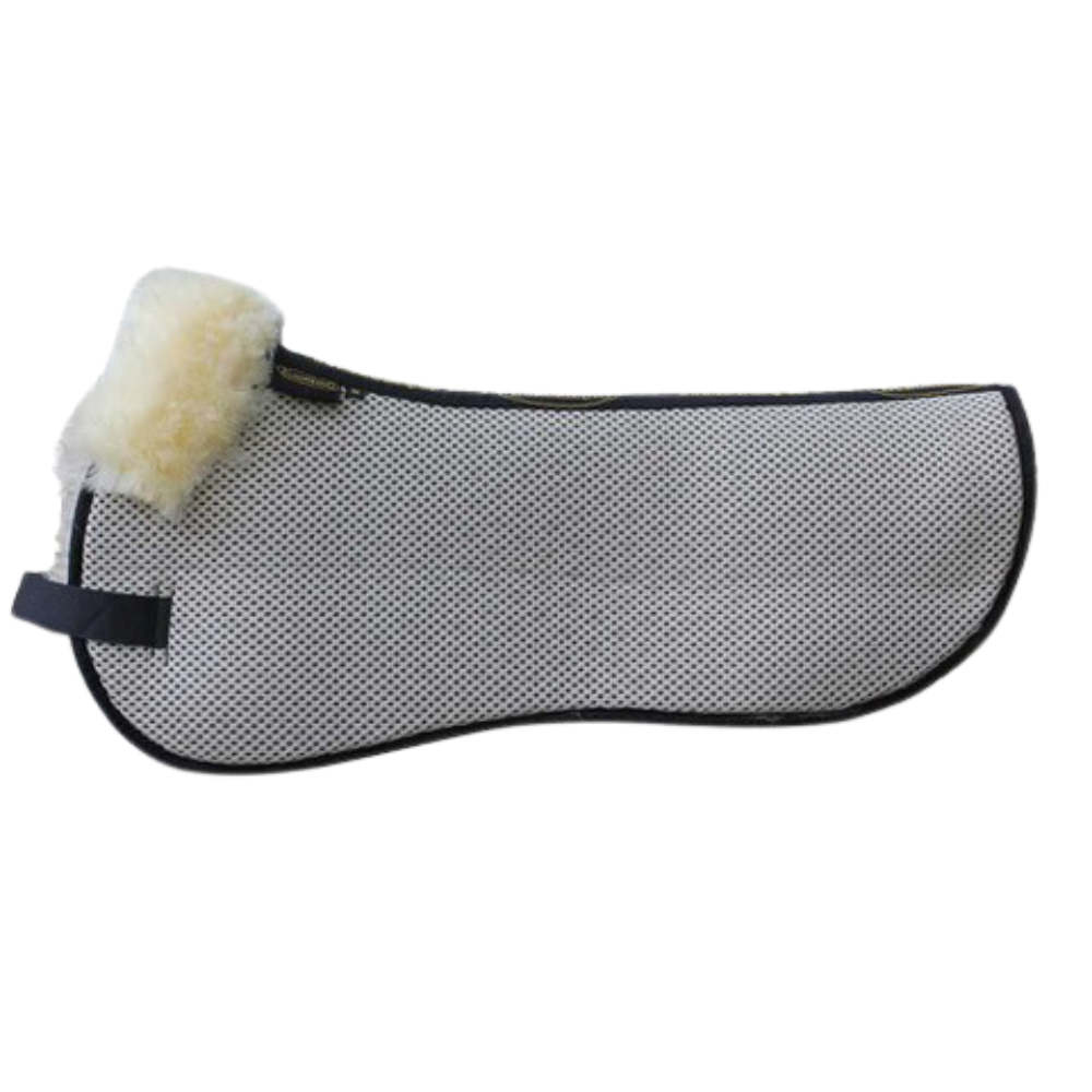 Euroriding AirTec Close Contact Sattelkissen Lammfell - creme/natur, Größe L