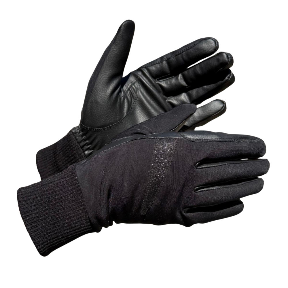 Euroriding Winterhandschuhe Bergen - schwarz, Größe 8,5