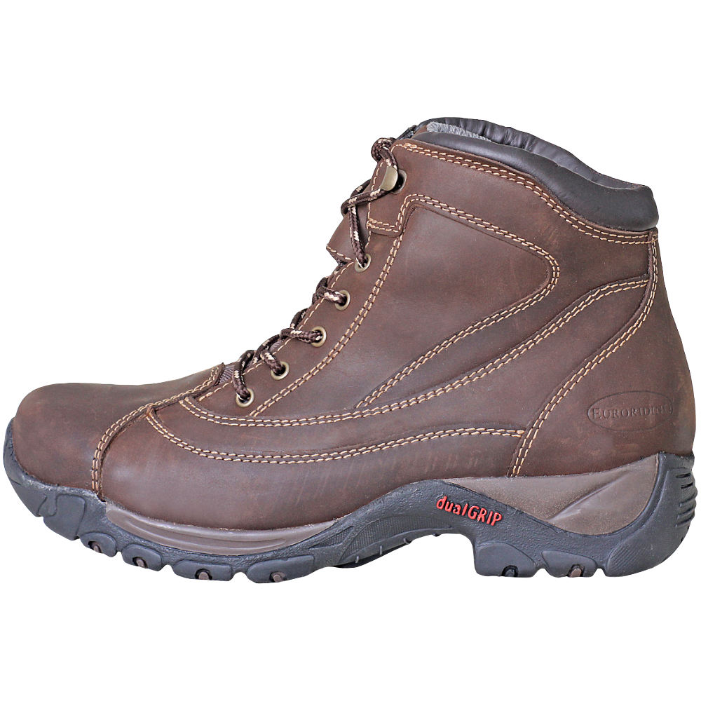 Euroriding Trekkingschuhe Granada wasserdicht - dunkelbraun, Größe 39