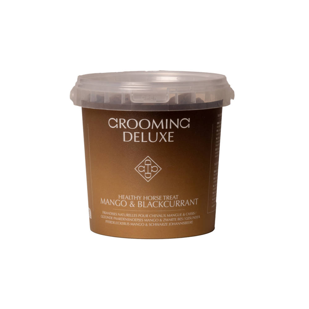 Grooming Deluxe Pferdeleckerli "Healthy" 500g - Mango & schwarze Johannisbeere, Größe 500g