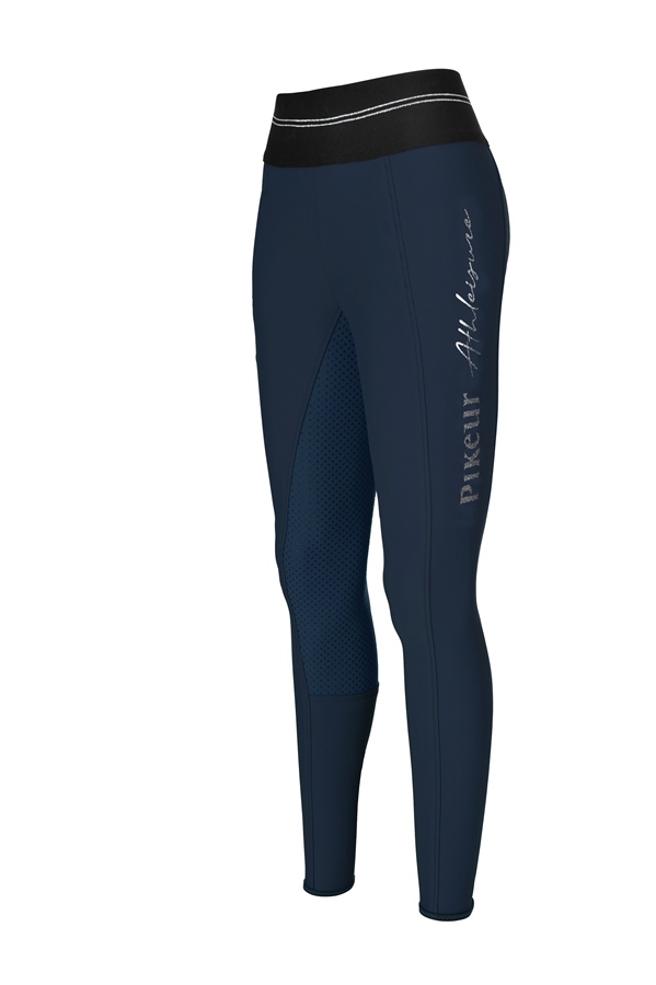 Pikeur Gia Grip Athleisure Trainingsreithose FullGrip Damen - nachtblau, Größe 38