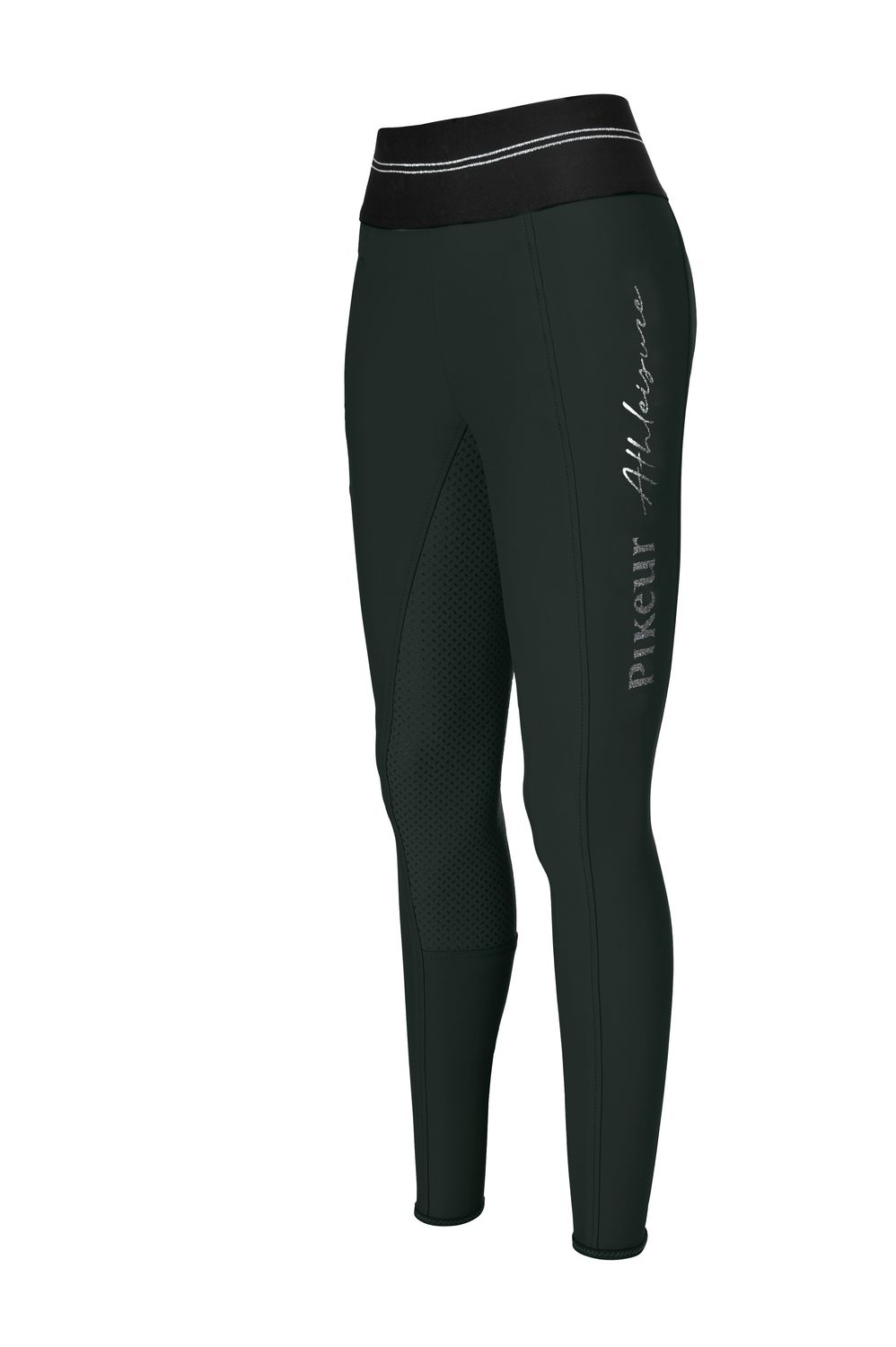 Pikeur Gia Grip Athleisure Trainingsreithose FullGrip Damen - dark green, Größe 92