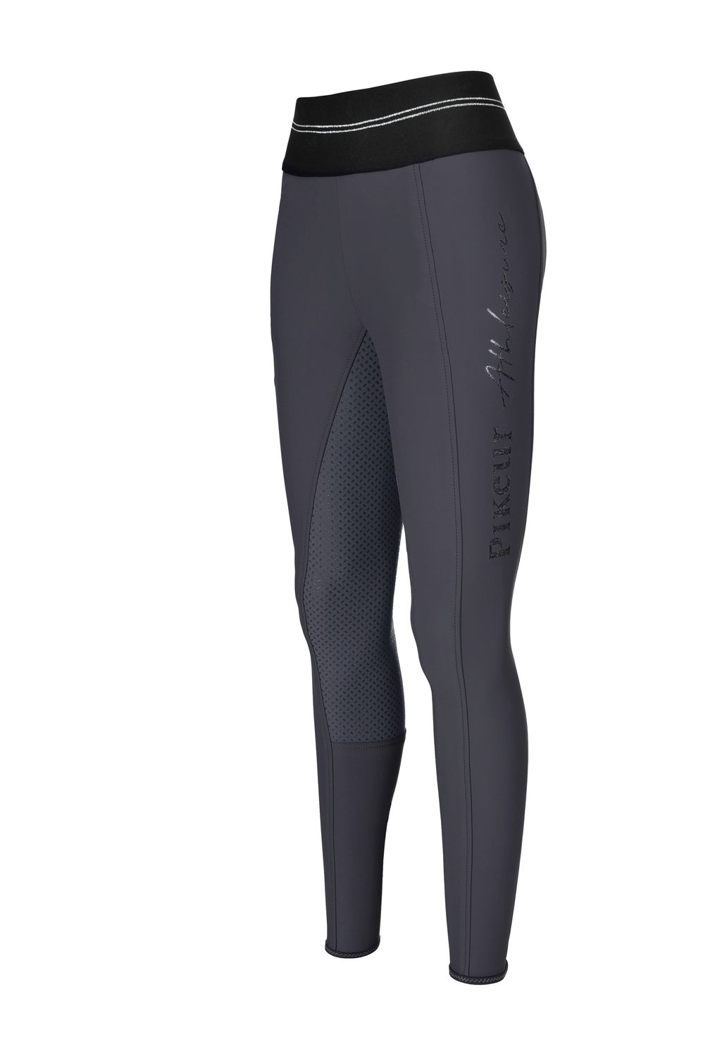Pikeur Gia Grip Athleisure Trainingsreithose FullGrip Damen - darkshadow, Größe 34