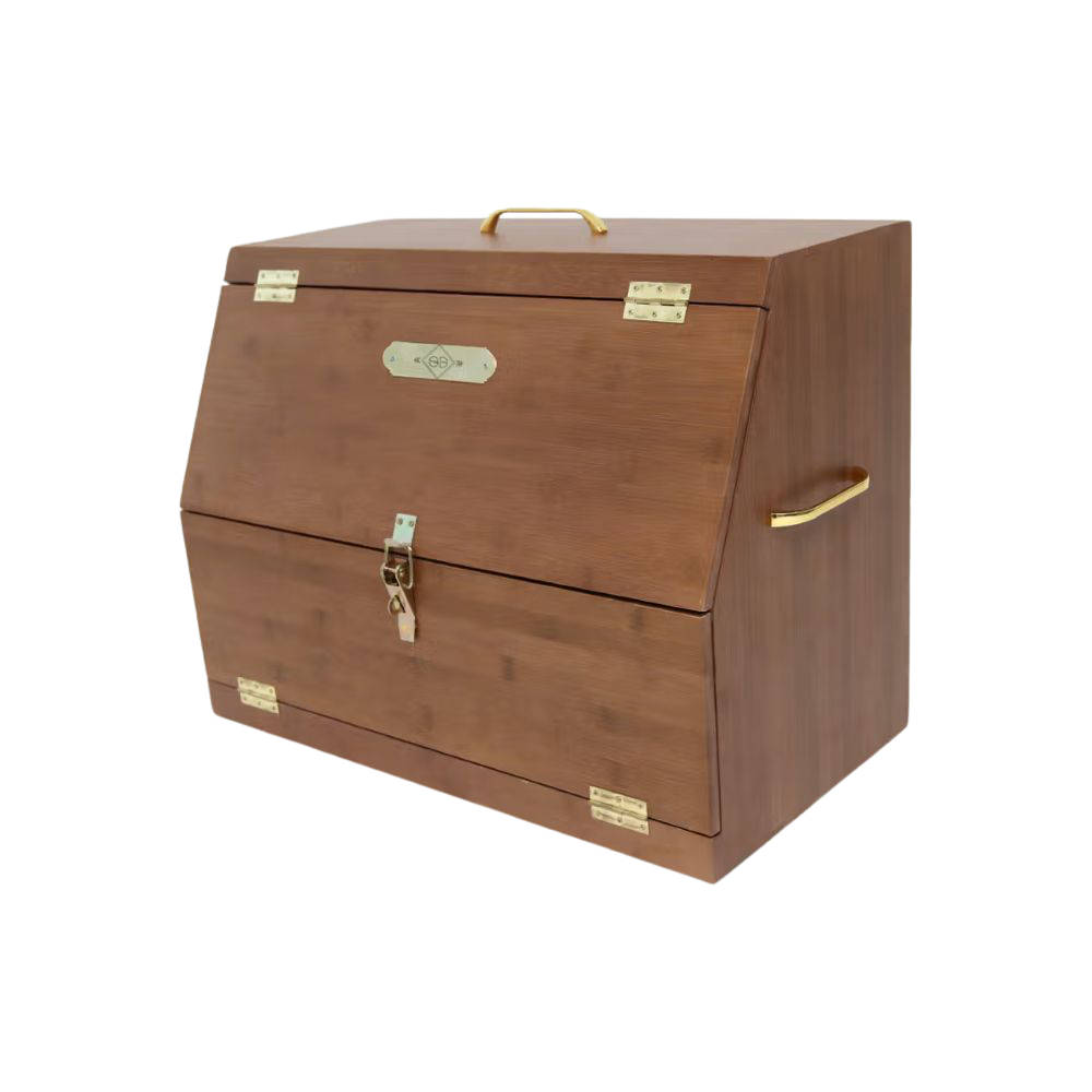 Grooming Deluxe Show Grooming Box - brown