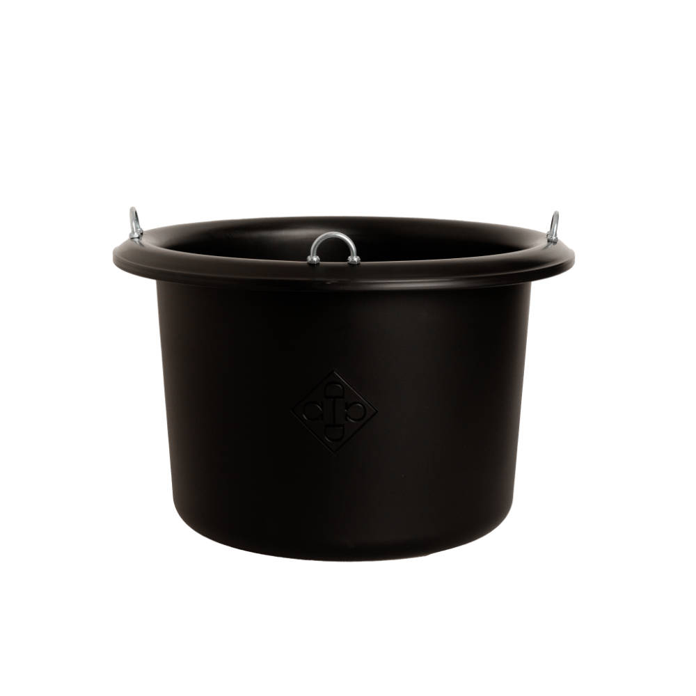 Grooming Deluxe Futtereimer schwarz - black, Größe 25L